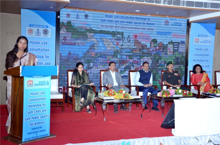 भारत के पहले ‘‘सेफ सिटीज’’ मॉडल के लिए जबलपुर में  कार्यशाला…
